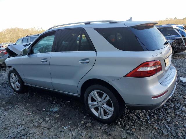 4JGDA5JB7EA336253 - 2014 MERCEDES-BENZ ML 350 SILVER photo 2