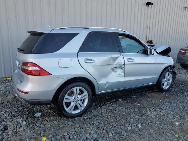 4JGDA5JB7EA336253 - 2014 MERCEDES-BENZ ML 350 SILVER photo 3