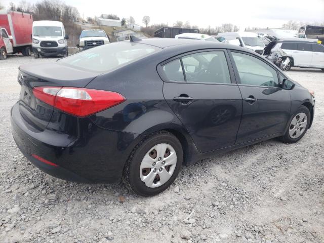 KNAFK4A62G5571479 - 2016 KIA FORTE LX BLACK photo 3