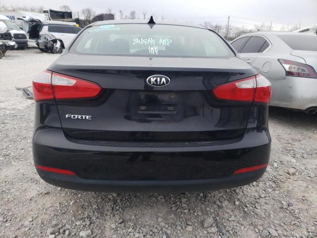 KNAFK4A62G5571479 - 2016 KIA FORTE LX BLACK photo 6