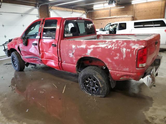 3B7HU18Z02G136403 - 2002 DODGE RAM 1500 RED photo 2