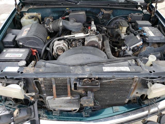 1GKEK13R5XJ805470 - 1999 GMC YUKON GREEN photo 11