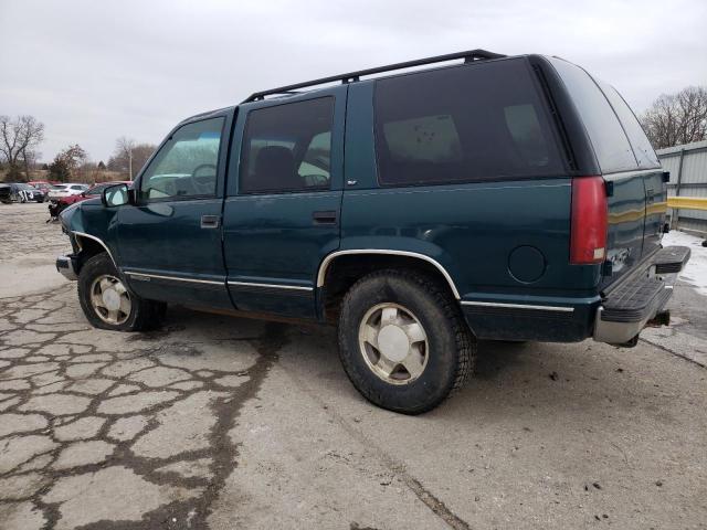 1GKEK13R5XJ805470 - 1999 GMC YUKON GREEN photo 2