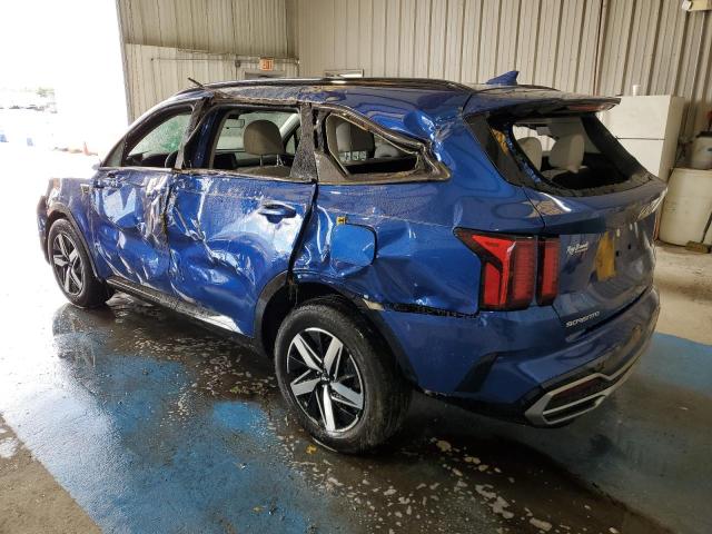 5XYRL4LC4PG186898 - 2023 KIA SORENTO S BLUE photo 2