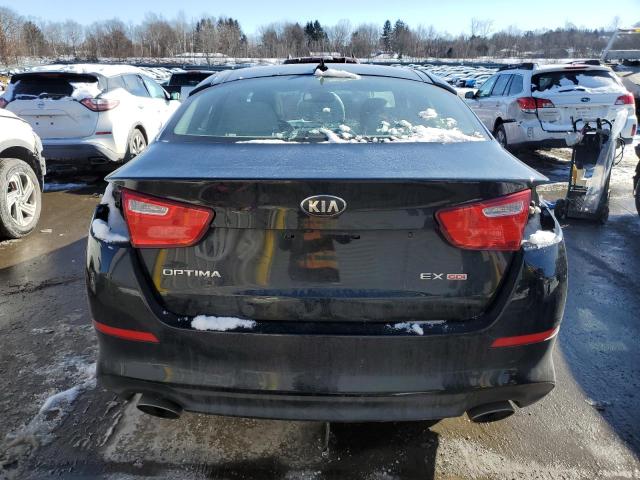 5XXGN4A72EG348973 - 2014 KIA OPTIMA EX BLACK photo 6