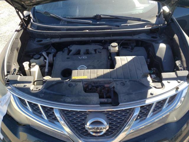 JN8AZ1MU9EW408910 - 2014 NISSAN MURANO S BLACK photo 12