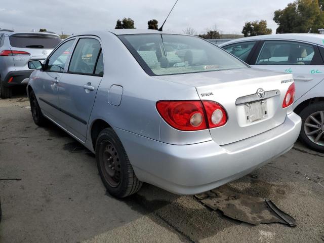 JTDBR32E760081113 - 2006 TOYOTA COROLLA CE SILVER photo 2