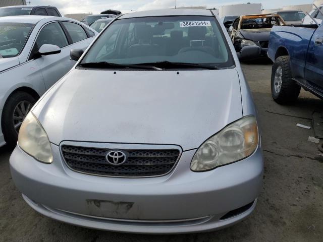 JTDBR32E760081113 - 2006 TOYOTA COROLLA CE SILVER photo 5