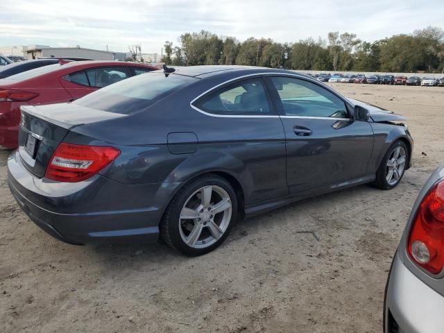 WDDGJ4HB0DF975213 - 2013 MERCEDES-BENZ C 250 GRAY photo 3