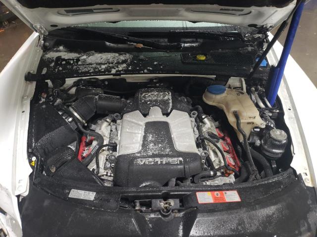 WAUKGAFB3AN012096 - 2010 AUDI A6 PRESTIGE თეთრი ფოტო 11