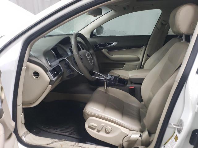 WAUKGAFB3AN012096 - 2010 AUDI A6 PRESTIGE თეთრი ფოტო 7