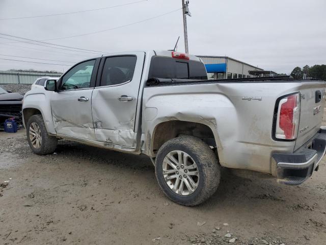 1GTG6DE38G1248976 - 2016 GMC CANYON SLT SILVER photo 2