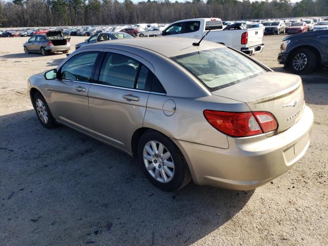 1C3LC46J18N279313 - 2008 CHRYSLER SEBRING LX GOLD photo 2