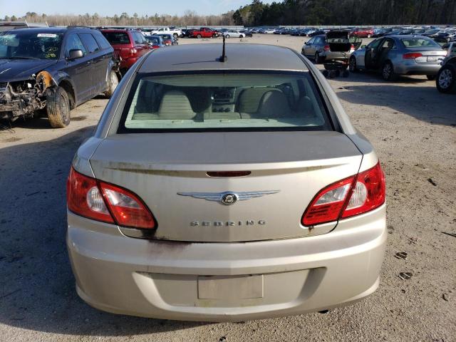 1C3LC46J18N279313 - 2008 CHRYSLER SEBRING LX GOLD photo 6