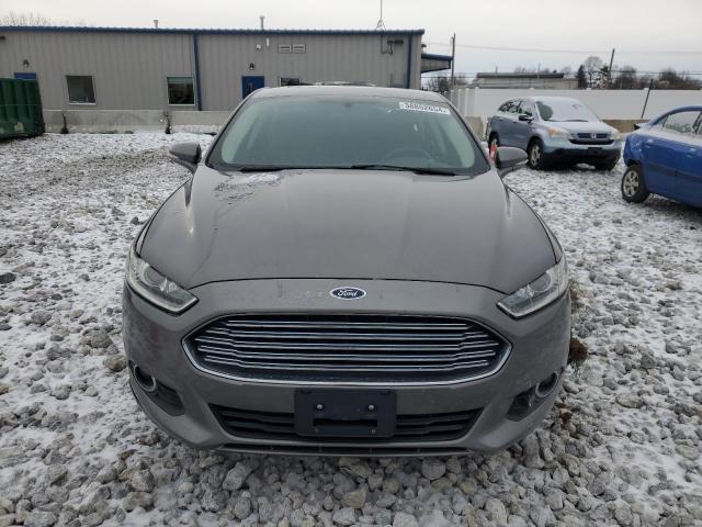 3FA6P0HR7DR385934 - 2013 FORD FUSION SE GRAY photo 5