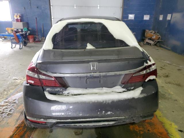 1HGCR2F89GA070064 - 2016 HONDA ACCORD EXL GRAY photo 6