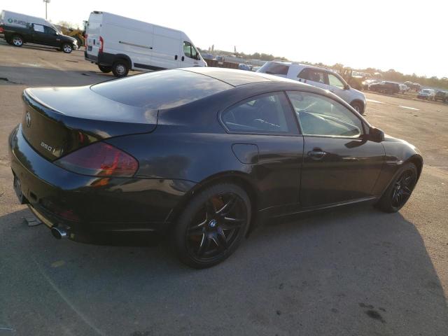 WBAEH13476CR46166 - 2006 BMW 650 I BLACK photo 3