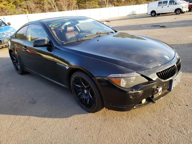 WBAEH13476CR46166 - 2006 BMW 650 I BLACK photo 4