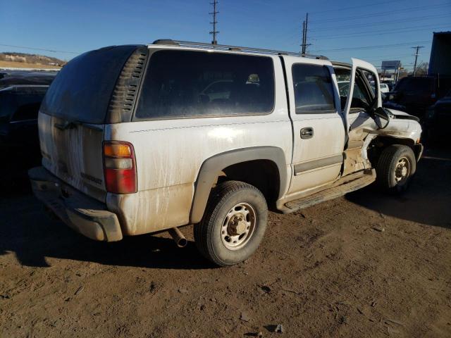 3GNGK26U93G131806 - 2003 CHEVROLET SUBURBAN K2500 WHITE photo 3