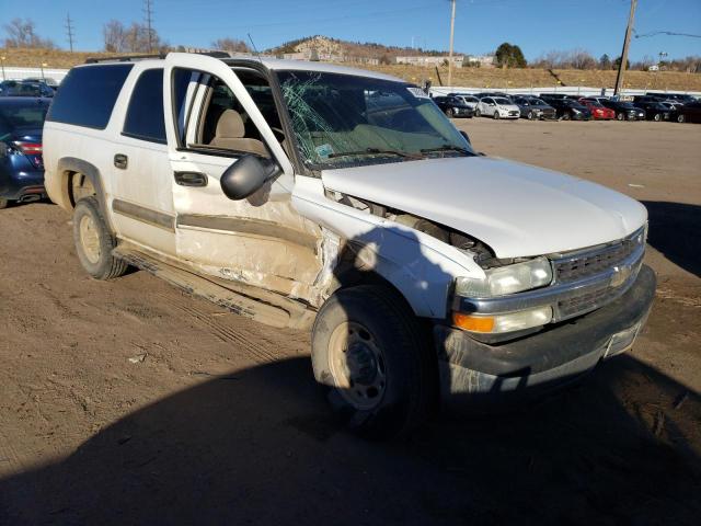 3GNGK26U93G131806 - 2003 CHEVROLET SUBURBAN K2500 WHITE photo 4