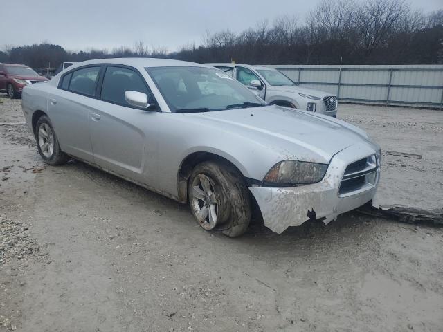 2C3CDXBG0CH301926 - 2012 DODGE CHARGER SE SILVER photo 4