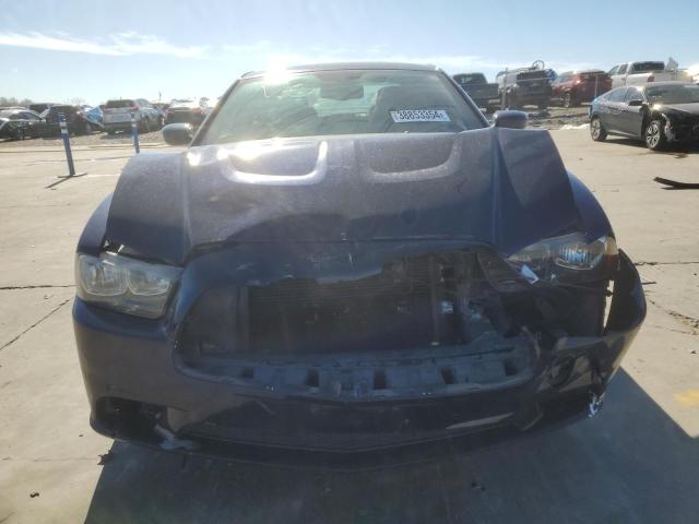 2C3CDXBG6EH363124 - 2014 DODGE CHARGER SE BLUE photo 5