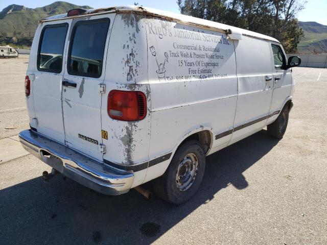 2B7JB21YX2K120579 - 2002 DODGE RAM VAN B2 WHITE photo 3