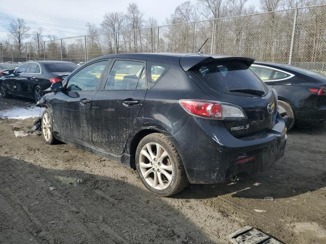 JM1BL1K57B1417952 - 2011 MAZDA 3 S BLACK photo 2