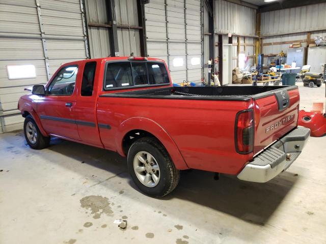 1N6DD26S42C317143 - 2002 NISSAN FRONTIER KING CAB XE RED photo 2