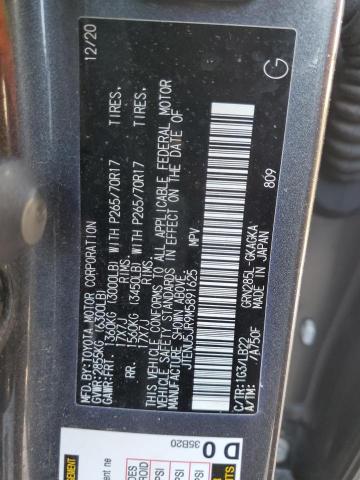 JTENU5JR9M5891625 - 2021 TOYOTA 4RUNNER SR5/SR5 PREMIUM 灰色 照片 13