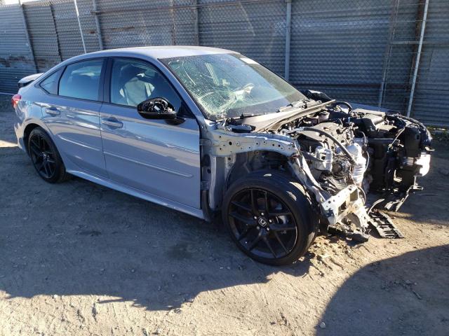 2HGFE2F54NH585194 - 2022 HONDA CIVIC SPORT 蓝色 照片 4