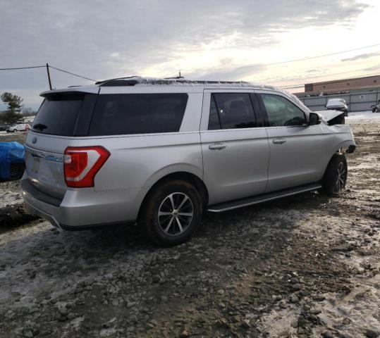 1FMJK1JT3JEA26914 - 2018 FORD EXPEDITION MAX XLT SILVER photo 3