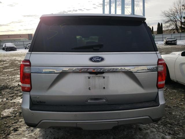 1FMJK1JT3JEA26914 - 2018 FORD EXPEDITION MAX XLT SILVER photo 6