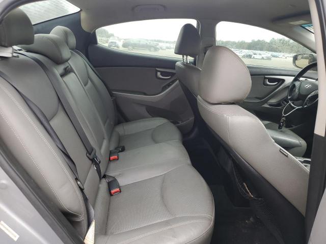 KMHDH4AE8EU100743 - 2014 HYUNDAI ELANTRA SE SILVER photo 10