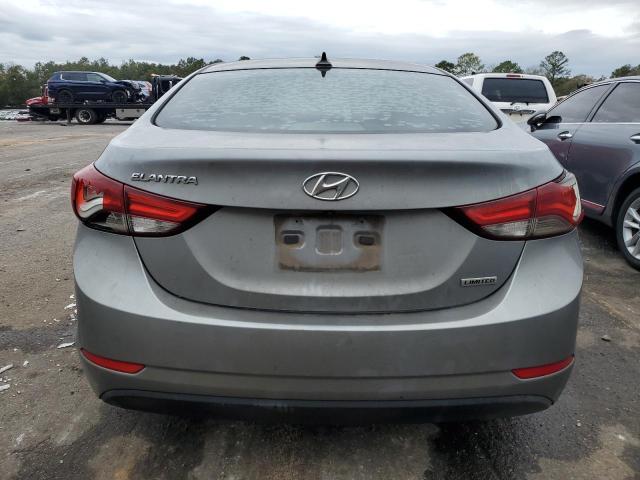 KMHDH4AE8EU100743 - 2014 HYUNDAI ELANTRA SE SILVER photo 6