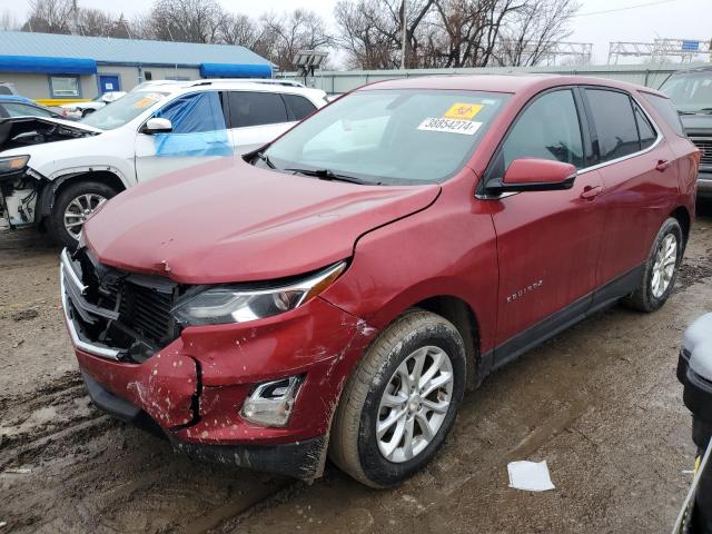 2GNAXJEV5J6196897 - 2018 CHEVROLET EQUINOX LT RED photo 1