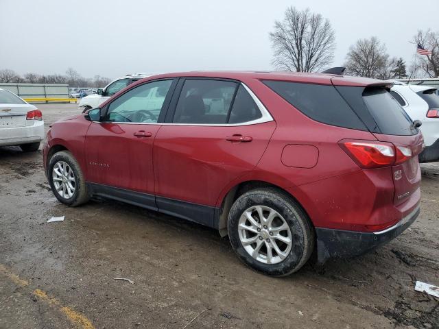 2GNAXJEV5J6196897 - 2018 CHEVROLET EQUINOX LT RED photo 2