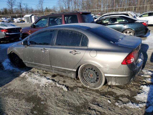 1HGFA15597L124022 - 2007 HONDA CIVIC LX CHARCOAL photo 2