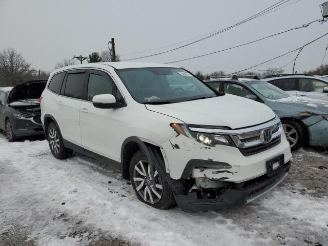 5FNYF6H30LB058134 - 2020 HONDA PILOT EX WHITE photo 4