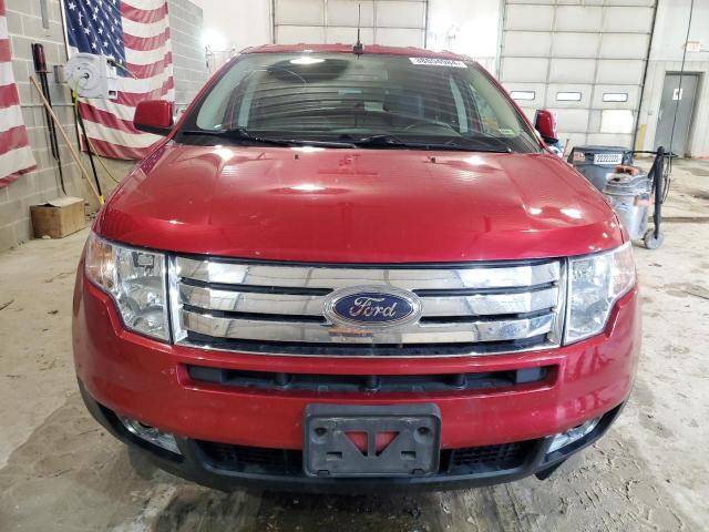 2FMDK3KC9ABB45943 - 2010 FORD EDGE LIMITED MAROON photo 5