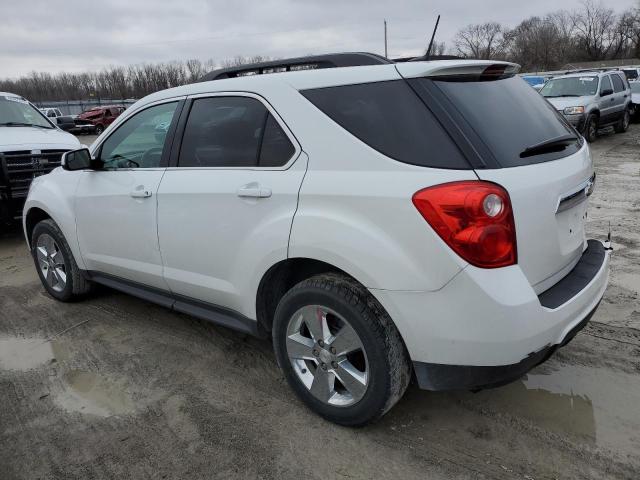 2GNALDEK6D6253809 - 2013 CHEVROLET EQUINOX LT WHITE photo 2