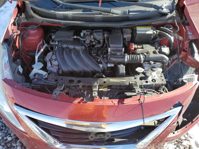 3N1CN7AP8GL883378 - 2016 NISSAN VERSA S MAROON photo 11