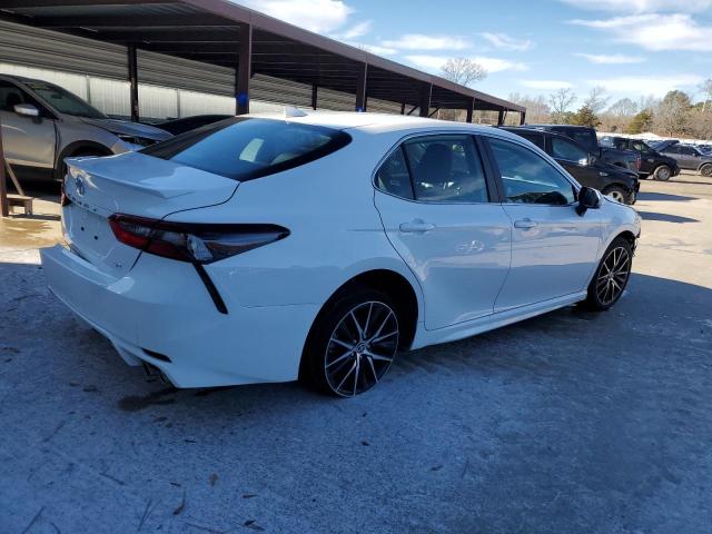4T1G11AK9RU853676 - 2024 TOYOTA CAMRY SE NIGHT SHADE WHITE photo 3