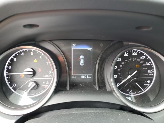 4T1G11AK9RU853676 - 2024 TOYOTA CAMRY SE NIGHT SHADE WHITE photo 9