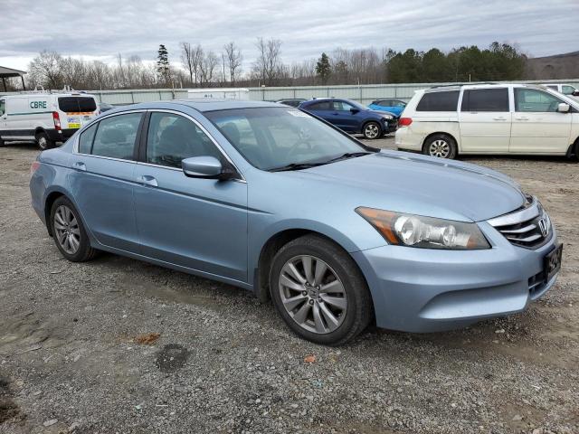 1HGCP2F86CA091325 - 2012 HONDA ACCORD EXL BLUE photo 4