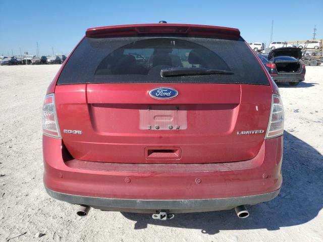 2FMDK3KC8ABB35369 - 2010 FORD EDGE LIMITED RED photo 6