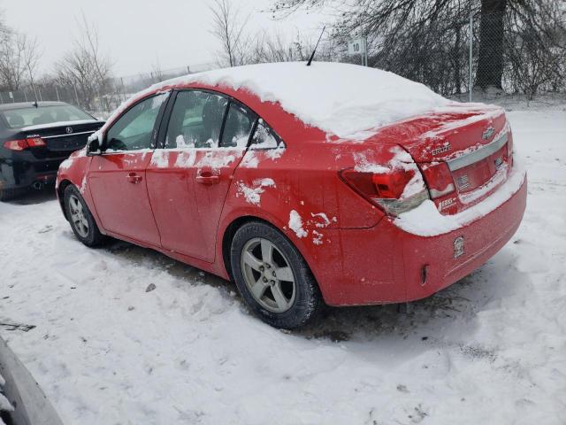 1G1PC5SB3E7409375 - 2014 CHEVROLET CRUZE LT RED photo 2