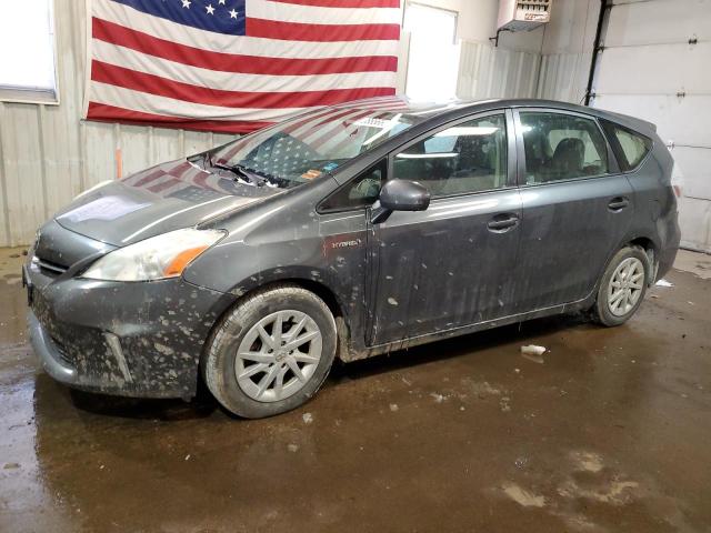 JTDZN3EU6D3208460 - 2013 TOYOTA PRIUS V GRAY photo 1