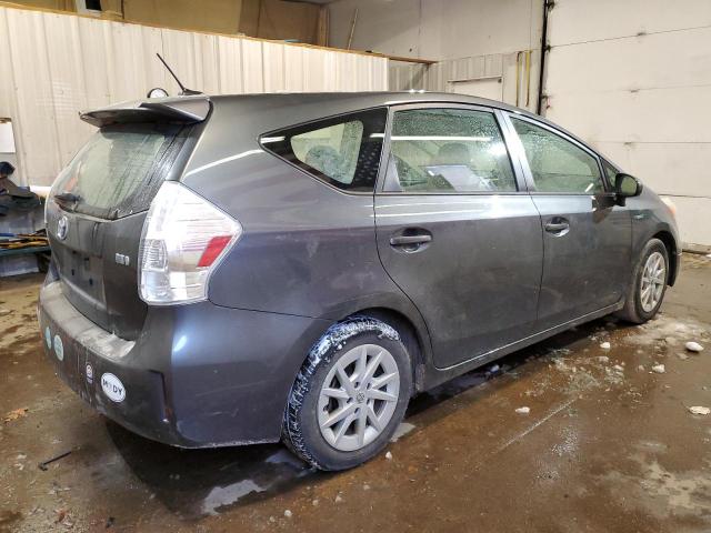 JTDZN3EU6D3208460 - 2013 TOYOTA PRIUS V GRAY photo 3