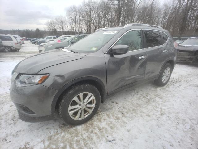 KNMAT2MV7GP663550 - 2016 NISSAN ROGUE S GRAY photo 1